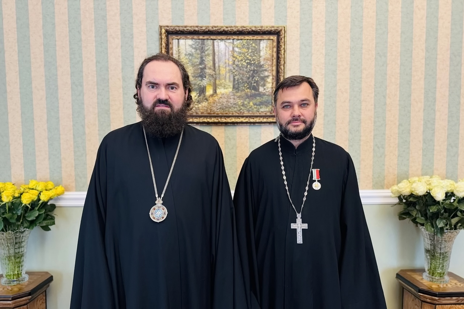 Владыка тепло поздравил руководителя отдела