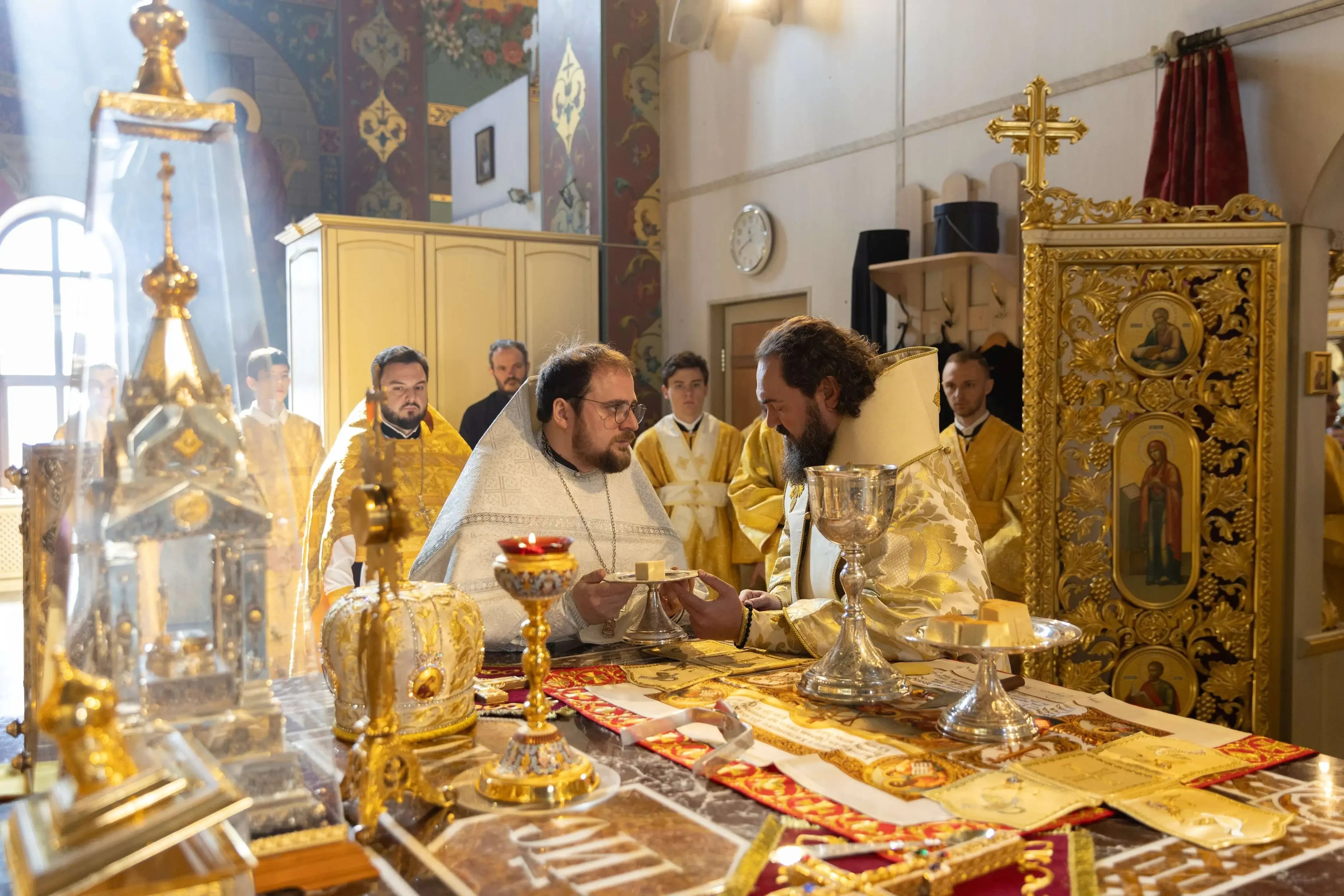 Архиепископ Феофилакт совершил иерейскую хиротонию