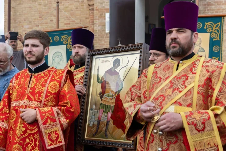 Образ из Сирии к юбилею храма