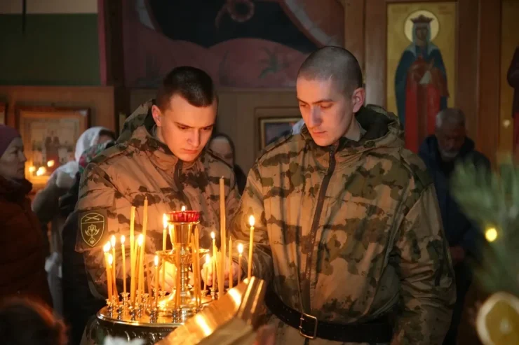 Воины разделили радость праздника