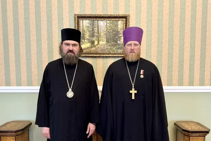 Архипастырь поздравил благочинного