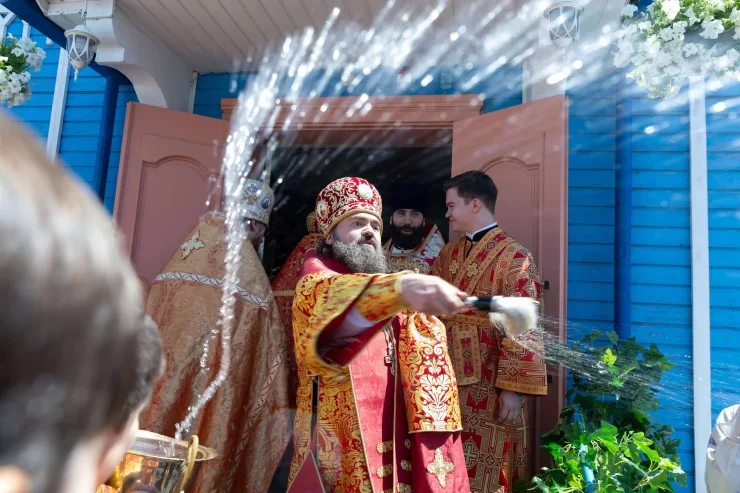 В Никольском храме города Ессентуки прошли престольные торжества