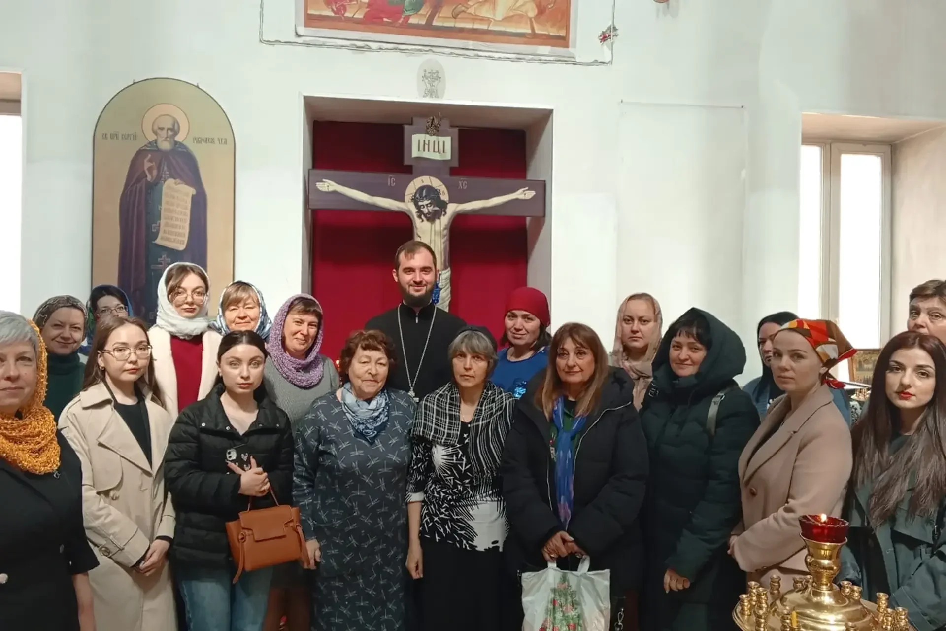 Беседу посвятили святителю Тихону