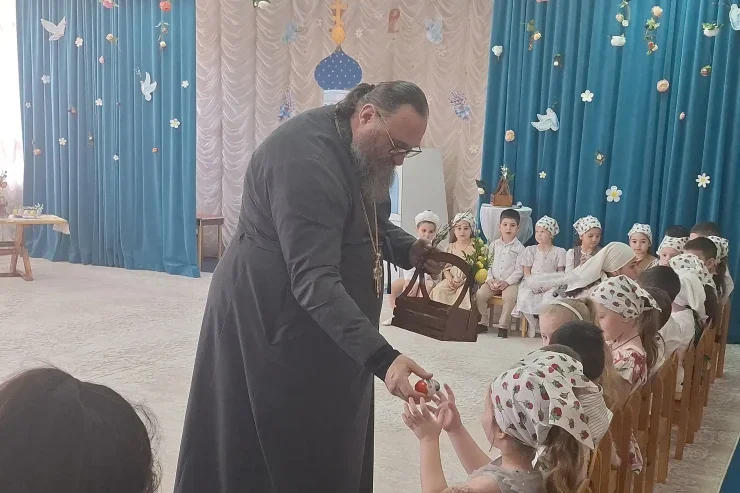 Воспитанники детского сада отпраздновали Пасху