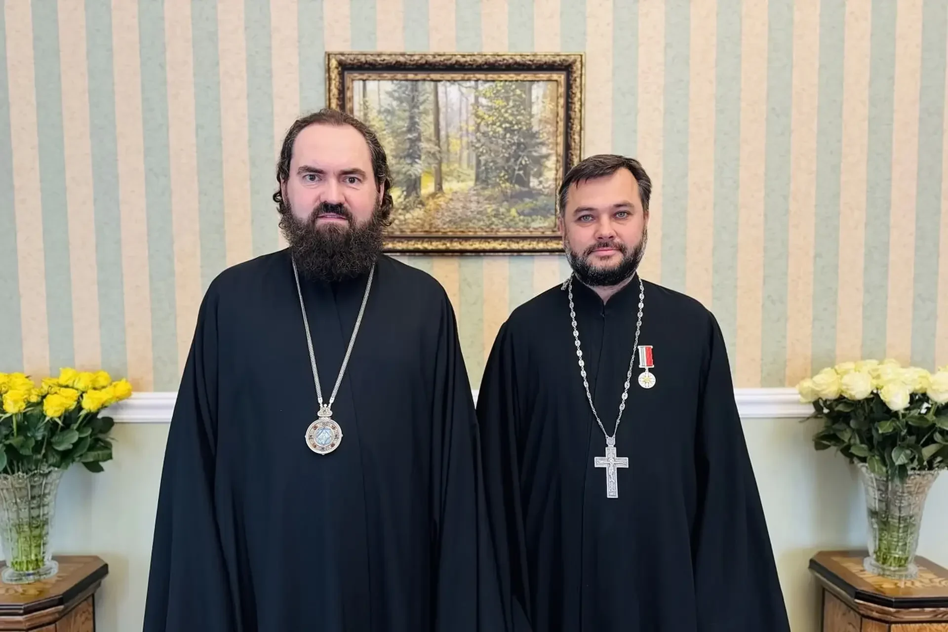Владыка тепло поздравил руководителя отдела